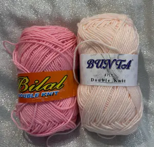 Shades of Peach (Local 4 ply Acrylic Yarn)