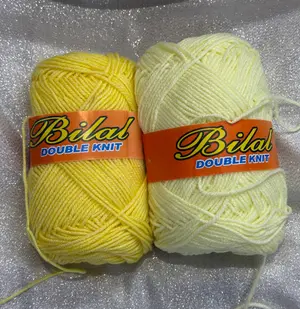 Shades of Lemon (Local 4 ply Acrylic Yarn)
