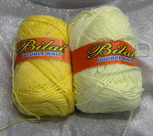 Shades of Lemon (Local 4 ply Acrylic Yarn)
