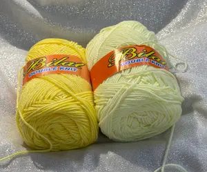 Shades of Lemon (Local 4 ply Acrylic Yarn)