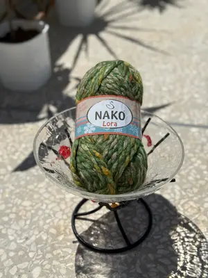 Nako Lora - Shaded Green 28121 (Imported Turkish Yarn)