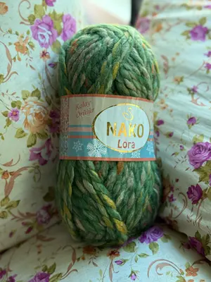 Nako Lora - Shaded Green 28121 (Imported Turkish Yarn)