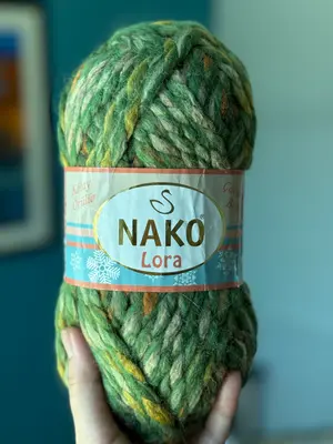 Nako Lora - Shaded Green 28121 (Imported Turkish Yarn)