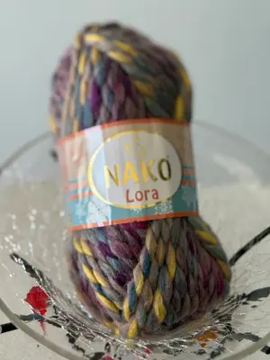 Nako Lora - Augerbine 28075 (Imported Turkish Yarn)