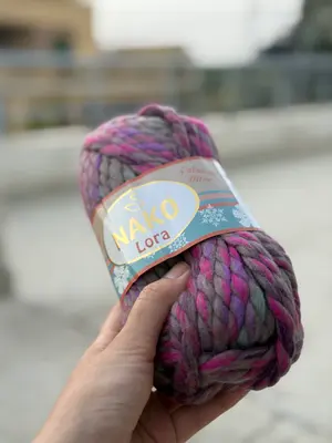 Nako Lora - Shaded Violet(28075) (Imported Turkish Yarn)