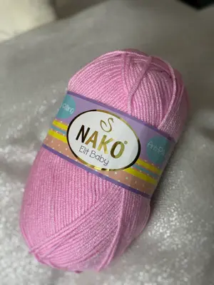Nako Elite Baby (Anti Pilling) - Light Pink(6936) (Imported Turkish Yarn)