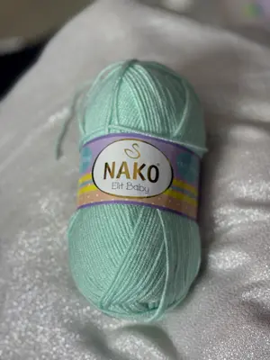 Nako Elite Baby (Anti Pilling) - Mint(6692) (Imported Turkish Yarn)