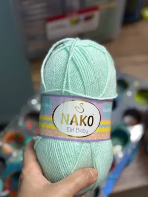 Nako Elite Baby (Anti Pilling) - Mint(6692) (Imported Turkish Yarn)