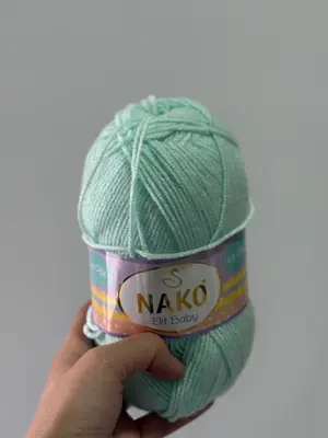 Nako Elite Baby (Anti Pilling) - Mint(6692) (Imported Turkish Yarn)