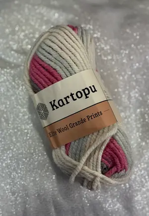 Kartopu Elite Wool Grande Prints H1934 (Imported Turkish Yarn)