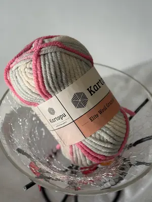 Kartopu Elite Wool Grande Prints H1934 (Imported Turkish Yarn)