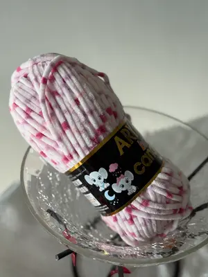 Arya Batik Canan Velvet Yarn (shade:1063-013) (Imported Turkish Yarn)