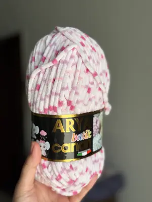 Arya Batik Canan Velvet Yarn (shade:1063-013) (Imported Turkish Yarn)