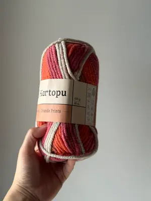 Kartopu Elite Wool Grande Prints H1932 (Imported Turkish Yarn)