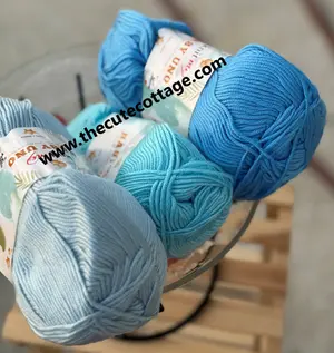 Knitme Baby Uno Soft Sky Blue 8403 (Imported Turkish Yarn)