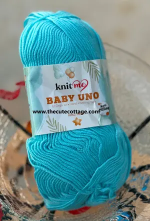 Knitme Baby Uno Spring Blue 86502 (Imported Turkish Yarn)
