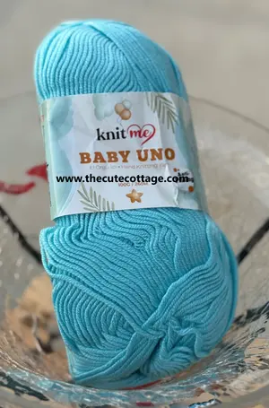 Knitme Baby Uno Spring Blue 86502 (Imported Turkish Yarn)