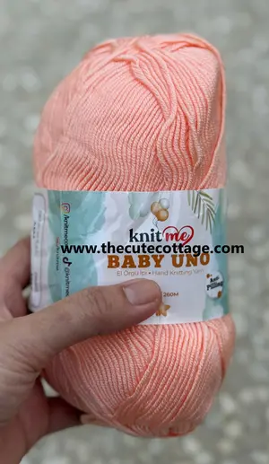 Knitme Baby Uno Peach 8404 (Imported Turkish Yarn)