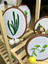 3D Garlic - Embroidery
