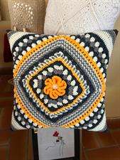 Blooming Greys - Cushion Cover