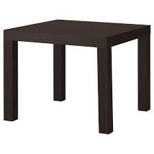 Ikea side table black/brown