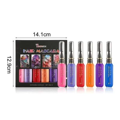 Hair Color Beauty Mascara Pack of 6