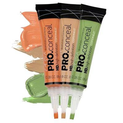 HD Full Coverage Pro Concealer 3 in 1 for Girls - Flawless Camouflage and Radiant Finish