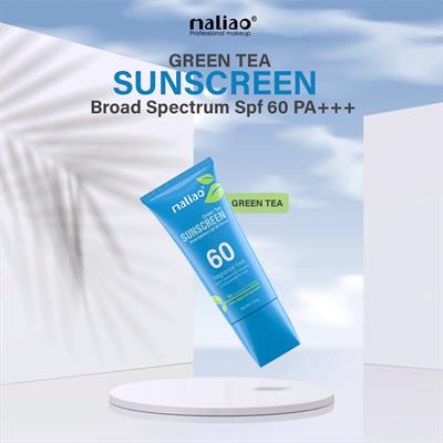 Maliao Green Tea Water-Resistant Sunscreen SPF 60PA+++ – Skin Protection At Its Best