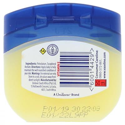 Vaseline Blue Seal Jelly Nourishing Skin Vitamin E 100 Ml (imported)