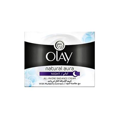 Olay Night Cream Natural Aura 50ML