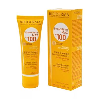 Bioderma Photoderm Max SPF 100 Tinted Suncream For Sensitive Skin 50ml