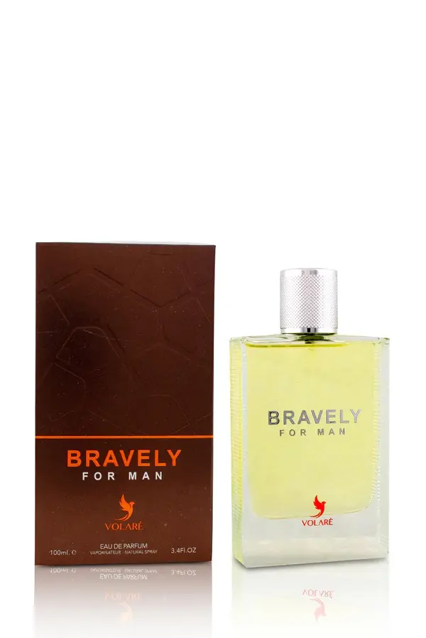 Bravely for Man 100ml – Volaré | Fresh Fruity Floral Vanilla Woody Masculine Perfume