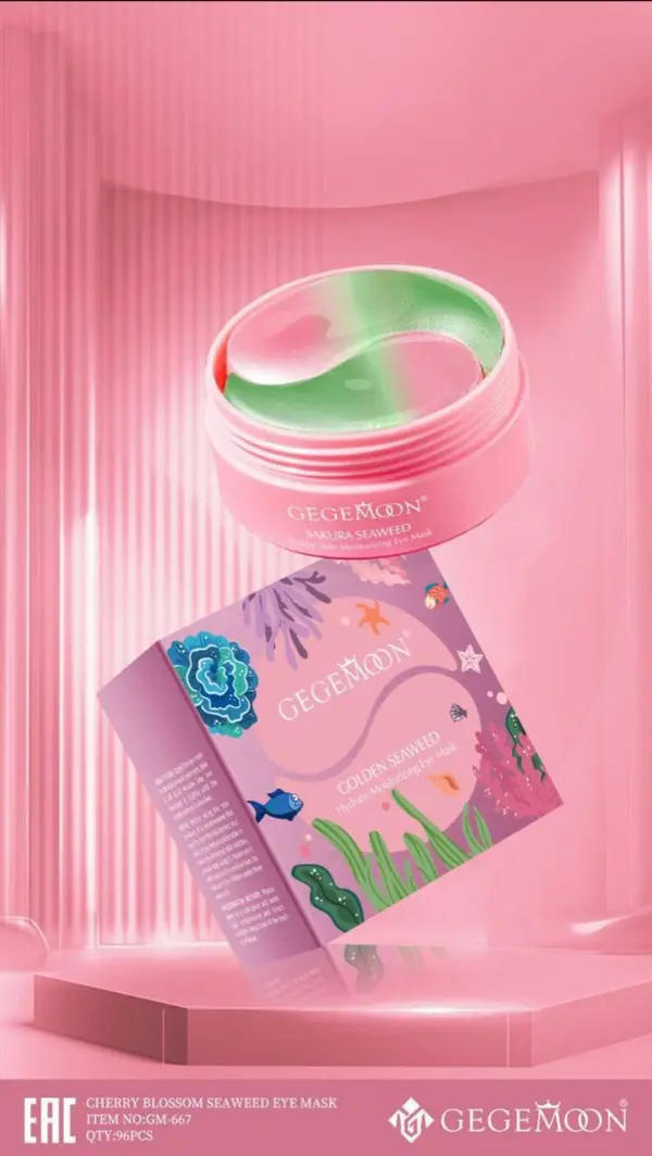 Cherry Blossom Seaweed Eye Mask