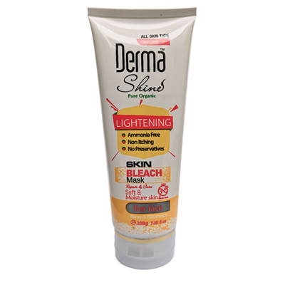  Derma Shine Face Bleach Mask