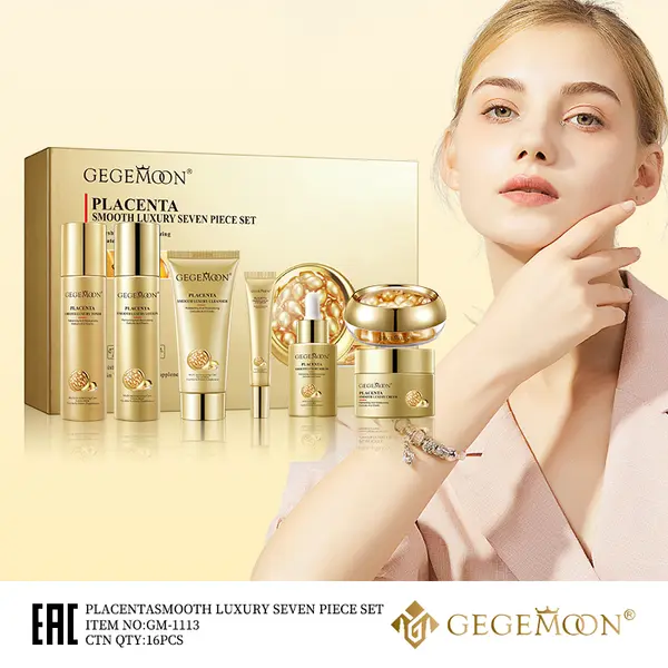 SKin Care Placent Asmooth Luxury Seven Pieceset