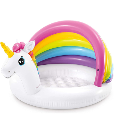 Intex Unicorn Inflatable Pool – Fun Kiddie Pool for Summer