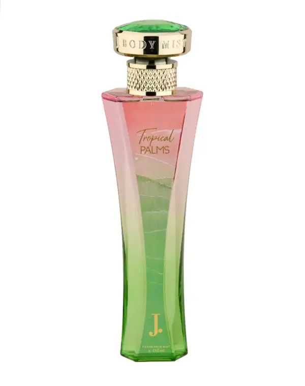 J. Tropical Palms Fragrance Mist for Women – 150ml | Exotic & Refreshing Body Mist