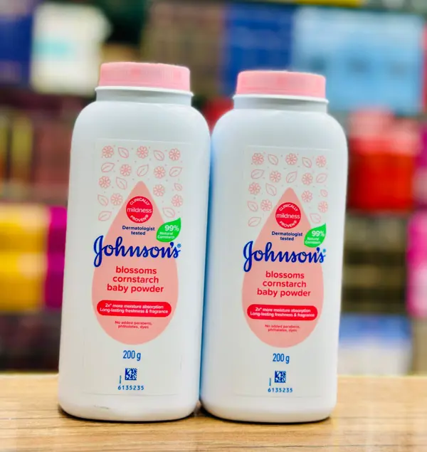 Johnson’s Baby Powder 200g – Gentle, Soft & Fresh for Baby’s Skin