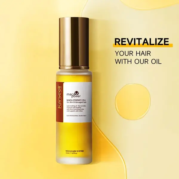 Karseell Moroccan Argan Oil Hair Serum 50ml – Repair, Smooth & Shine for All Hair Types