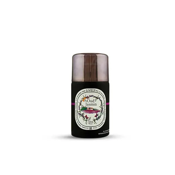 Lively Paris Oud Jasmin Paris Body Spray 250ml – Floral, Oriental & Long-Lasting Fragrance