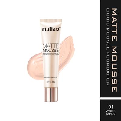 Maliao Matte Liquid Mousse Foundation – Long-Lasting, Matte Finish for Smooth and Flawless Skin