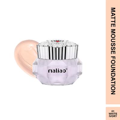 MALIAO Matte Mousse Foundation – Lightweight Shine Control for a Smooth, Matte Finish