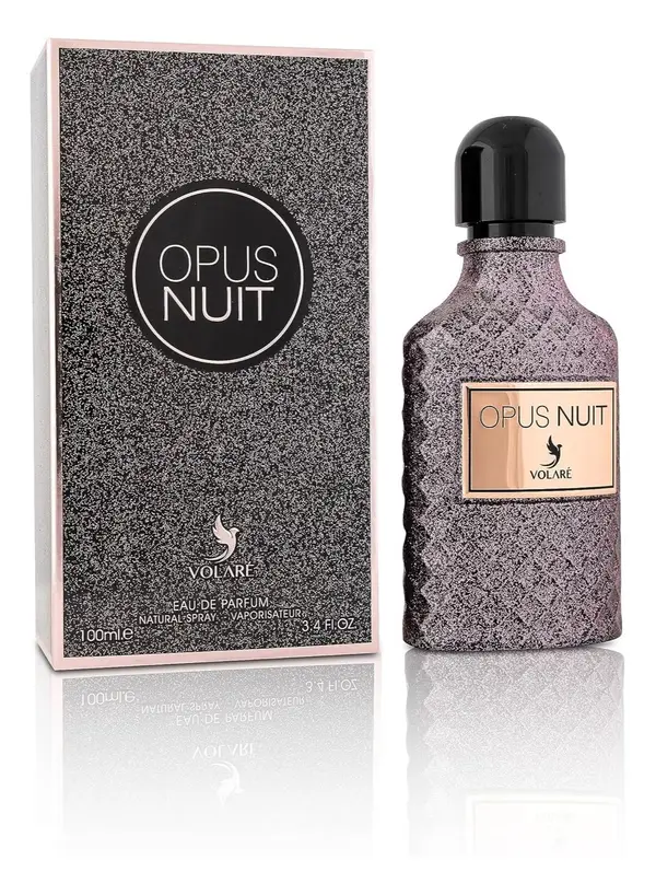 Opus Nuit Eau de Parfum for Women 100ml – Elegant Fruity Floral Amber Musky Night Fragrance