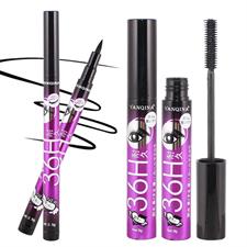Liquid Eyeliner Pencil+Waterproof Mascara Set