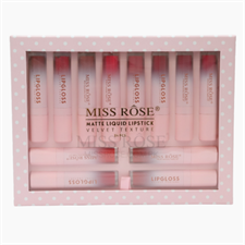 Miss Rose Velvet liquid Lip gloss 1 PC