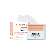 Maliao Colour Changing Waterproof Foundation with Satin Finish - Long-Lasting Beauty