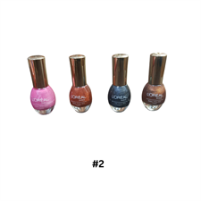 Nail Polish High Quality colorofull 4 pc set permanent