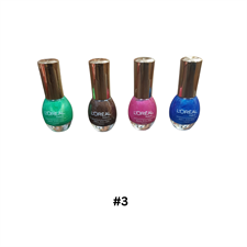 Nail Polish High Quality colorofull 4 pc set permanent