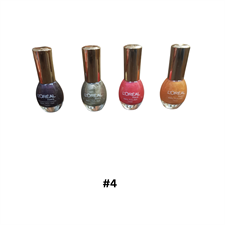 Nail Polish High Quality colorofull 4 pc set permanent