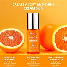 Disaar Vitamin C Whitening foundation Glow & Moisture with Hyaluronic Acid 45g